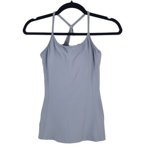ATHLETA Activewear Top Built-in Bra Gray Women's‎ Size S
